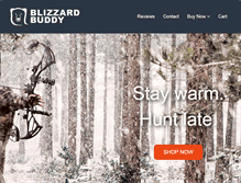 Tablet Screenshot of blizzardbuddy.com